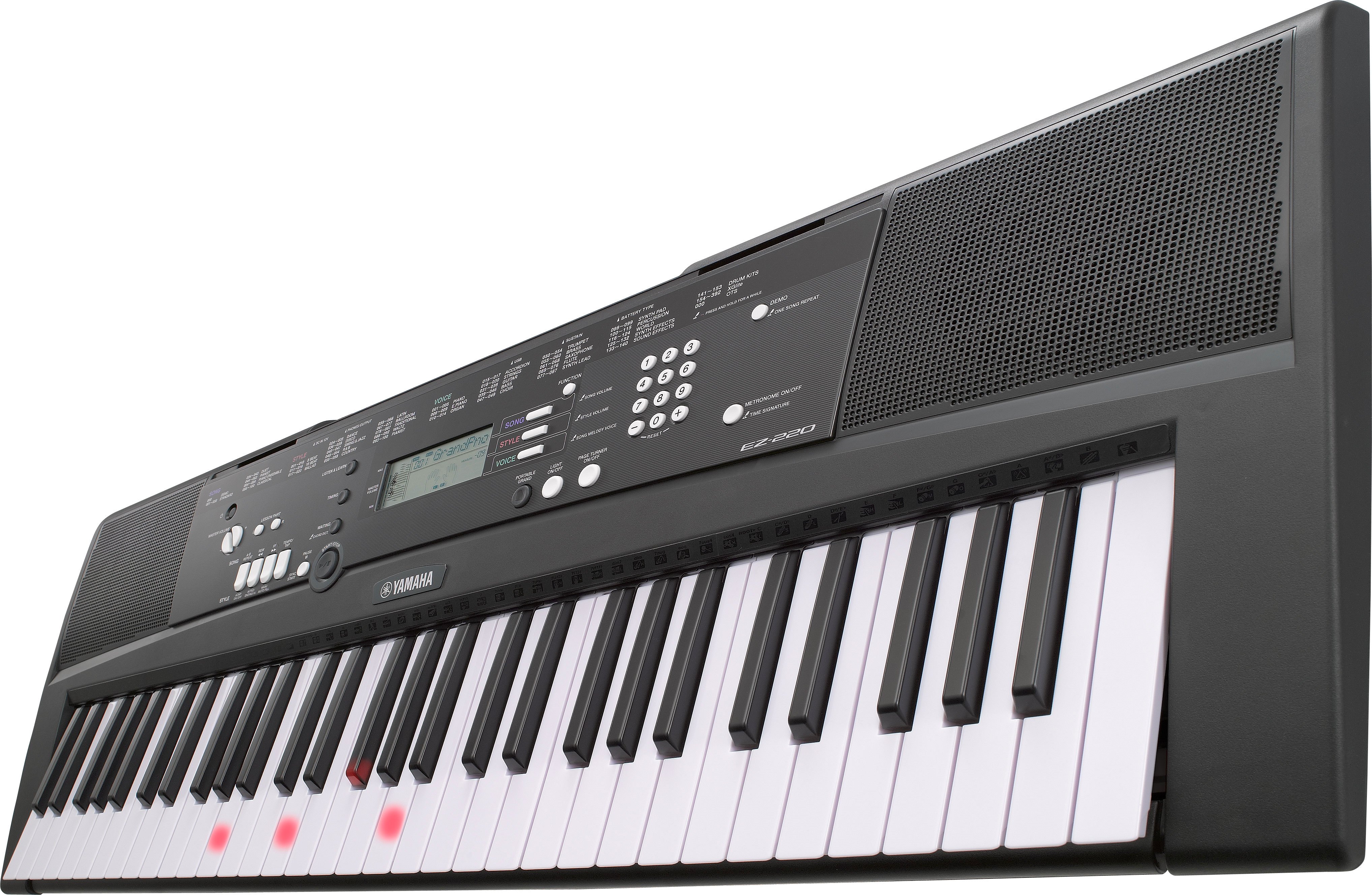 yamaha piano keyboard ez 220