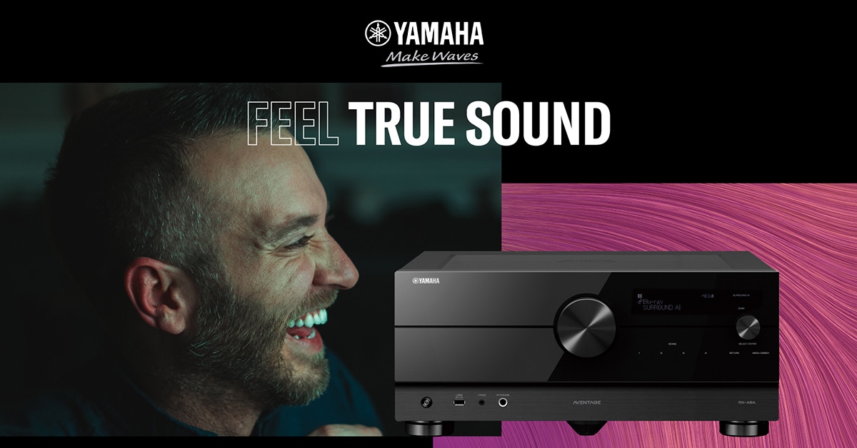 Amplificateur Yamaha RX-V4A Noir Sur