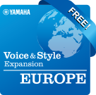 Europe ("Best Of" Collection) (Compatible Yamaha Expansion Manager)