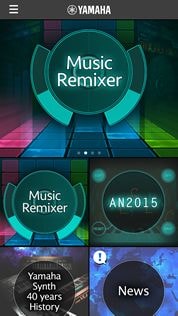 Est-ce qu'un MONTAGE peut se connecter à un appareil iOS pour pouvoir utiliser l'application "AN2015" ou "Music Remixer" ?