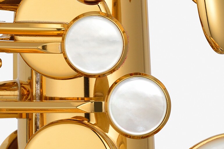 Bouton de touche en nacre