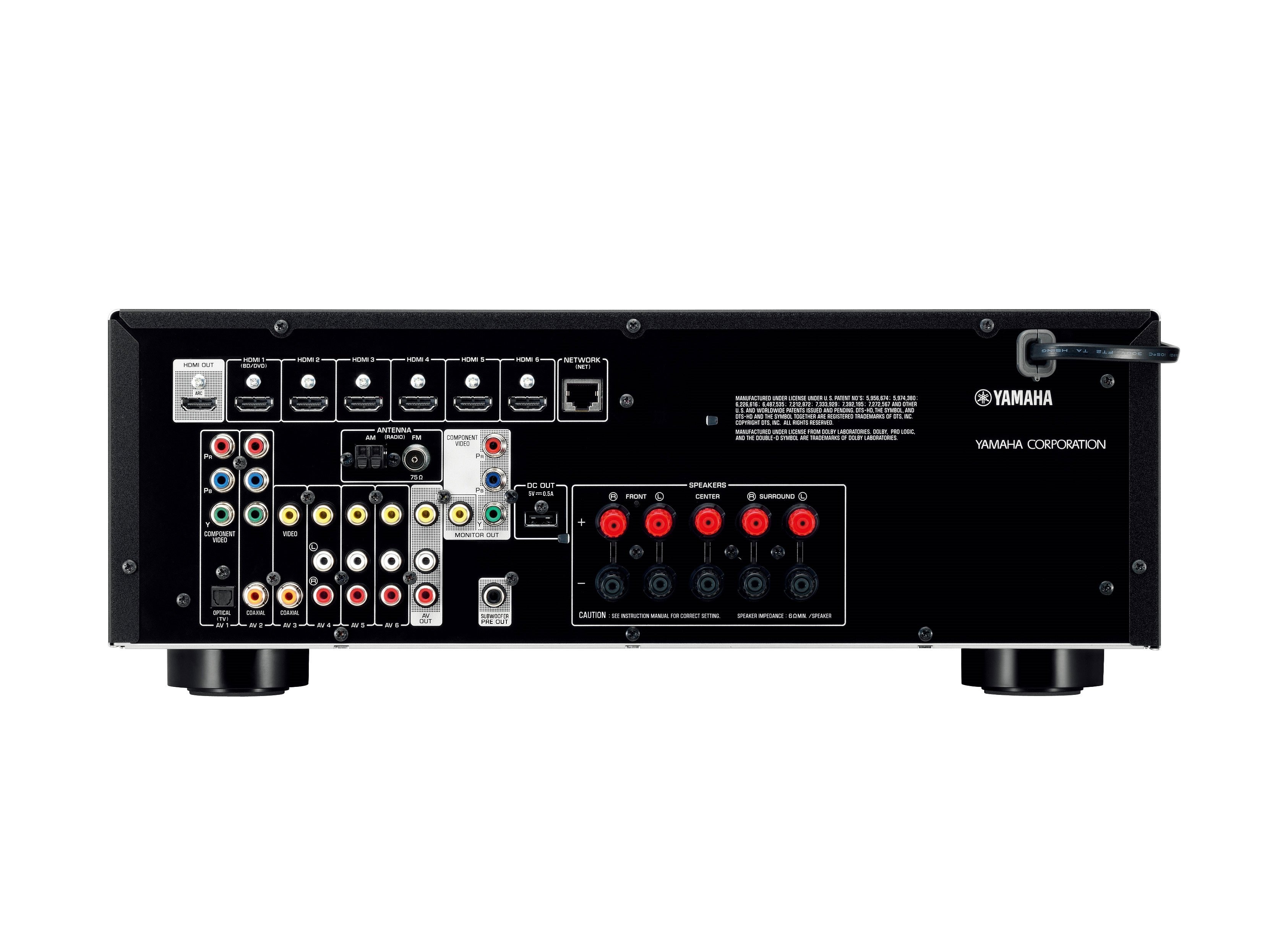 RXV477 Présentation Home Cinéma Audio & Vidéo Produits