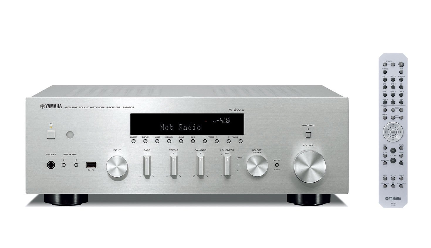 YAMAHA  R-N602 ネットワークレシーバー R-N602 MusicCast R-N602 - Présentation - Haute-Fidélité - Audio