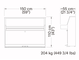 Image des dimensions du B10SC3