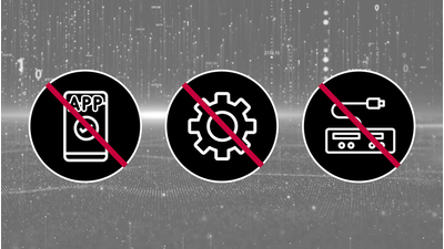 Illustration montrant la fonction intégrée AI Denoiser, sans logiciel supplémentaire nécessaire.