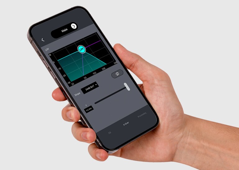 Application de contrôle « D-Remote »