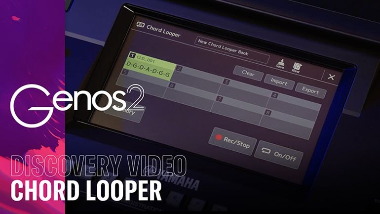 Video thumbnail of Genos2 "How To Use Chord Looper"
