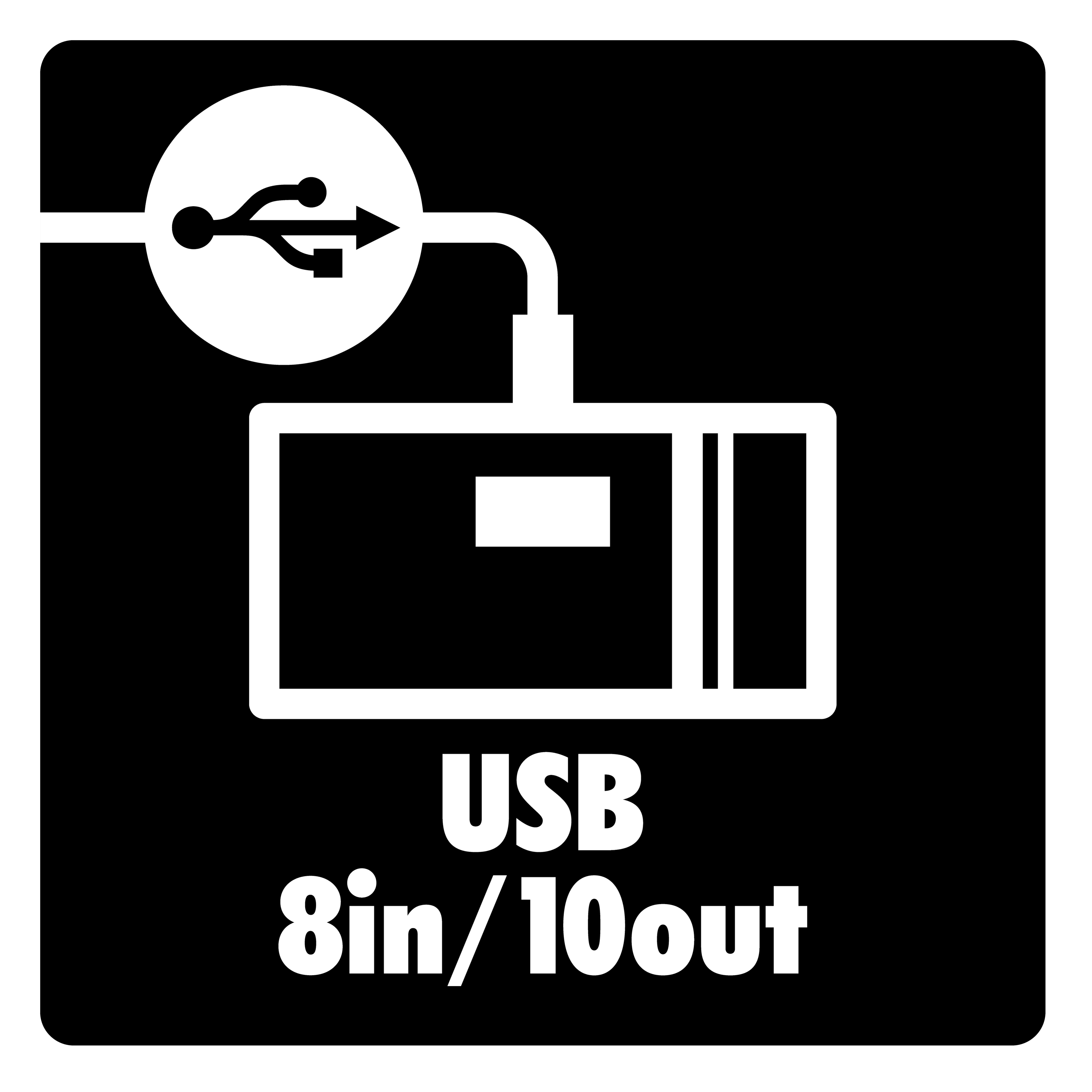 Enregistrez tous les canaux de batterie, de déclenchement et de piste via USB.