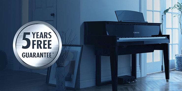 5 ans de garantie offerts ! AvantGrand Series, NU1 & Clavinova - Yamaha - France