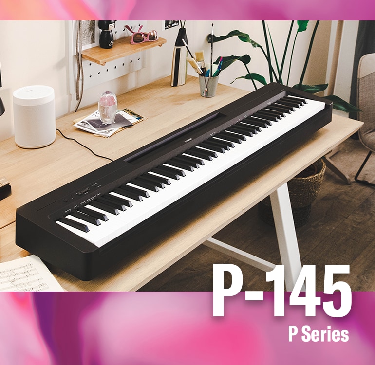 Clavier numérique portable Yamaha P-145 B - Sud Musique