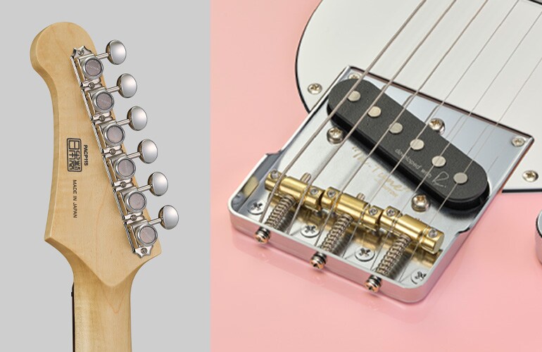 Photo en gros plan du matériel de la Pacifica SC Professional