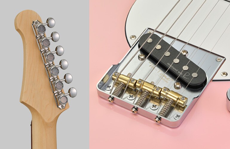 Photo en gros plan du matériel de la Pacifica SC Standard Plus