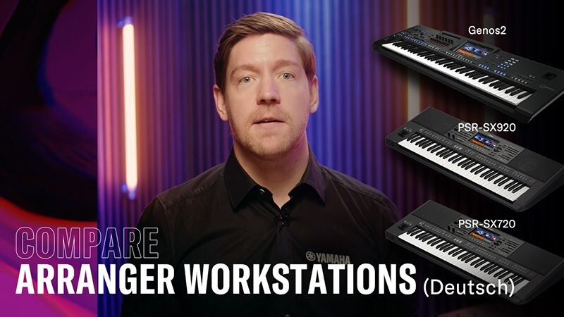 Compare Arranger Workstations - Deutsch