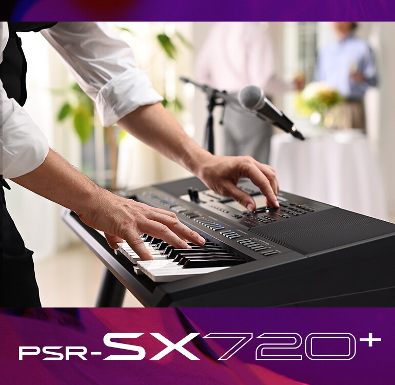 Clavier arrangeur Yamaha PSR-SX720+