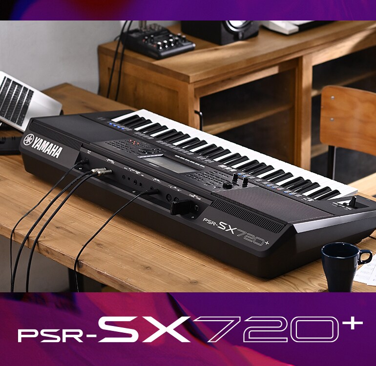 Clavier arrangeur Yamaha PSR-SX720+