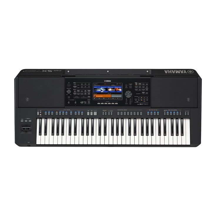 Vue de dessus du clavier arrangeur Yamaha PSR-SX720+