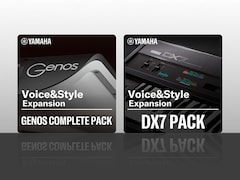 Genos Complete Pack and DX7 Pack icons