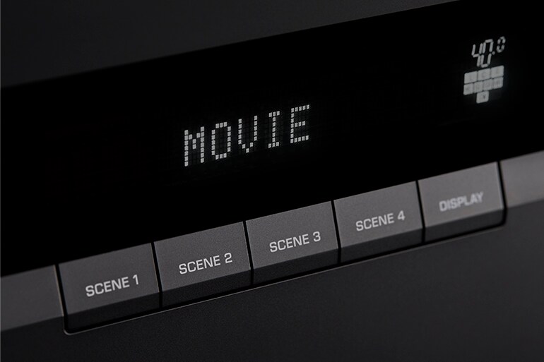 Les touches Scene du RX300A.