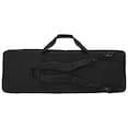 Rear side of MODX M soft case viewed from the side, showing material texture and structural details.