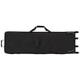 Rear side of MODX M soft case viewed from the side, showing material texture and structural details.