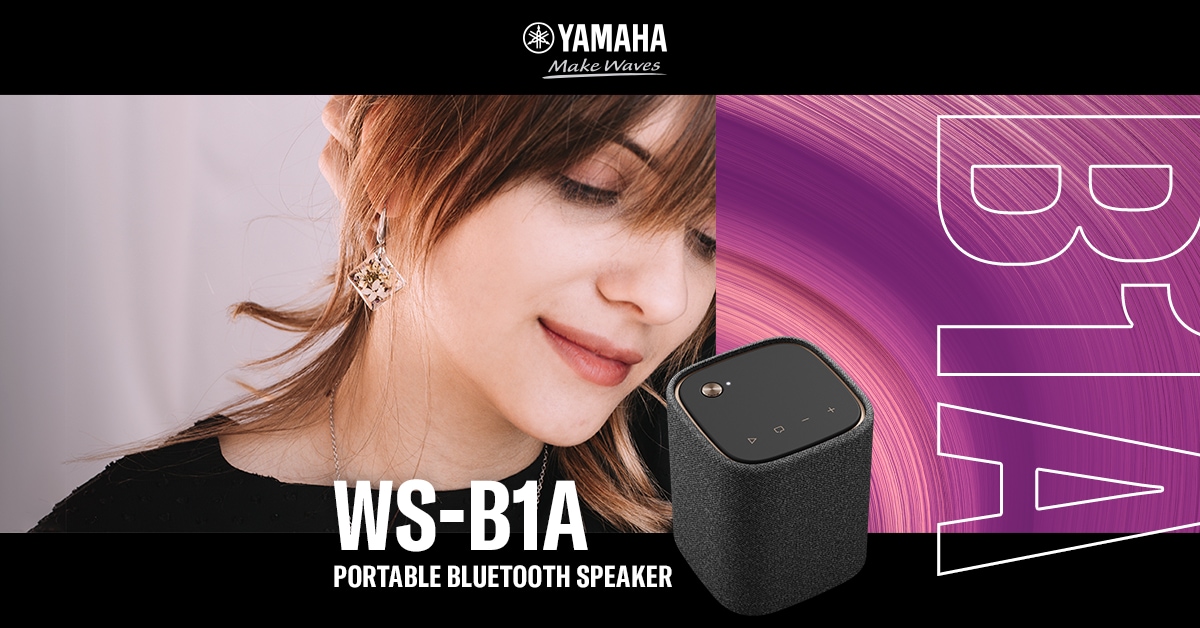 Test Yamaha WS-B1A : une enceinte portable dans son plus simple