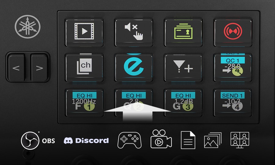 Yamaha CC1 : Contrôle d'autres logiciels