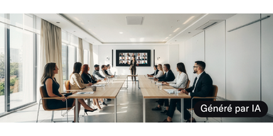 GÉNÉRÉ PAR IA - Scene image of Corporate