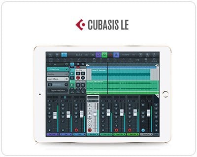 Séquenceur multitouch Cubasis LE pour l'iPad