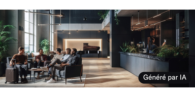 GÉNÉRÉ PAR IA - Scene image of Hospitality