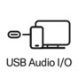 Entrée/sortie audio USB