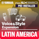 Latin America (Pre-installed Expansion Pack - Yamaha Expansion Manager compatible data)