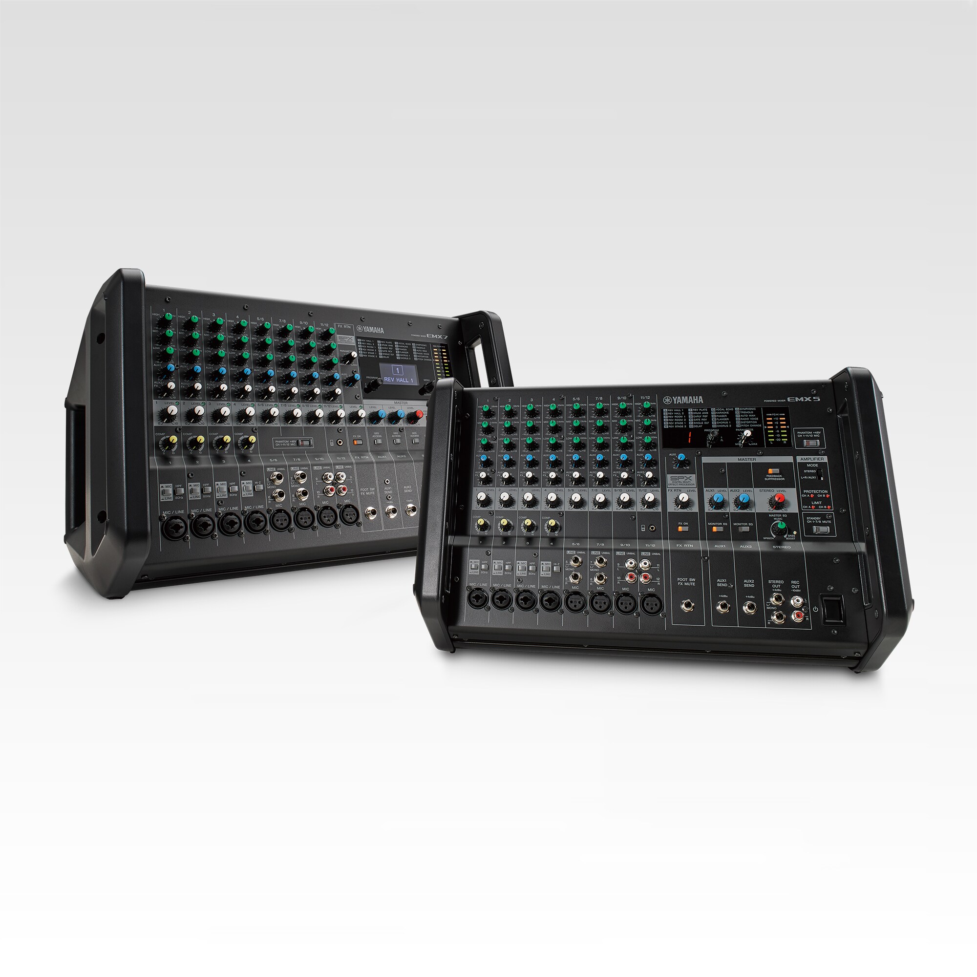 EMX7/EMX5 - Présentation - Consoles de mixage - Produits