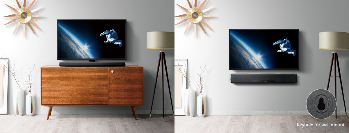 YAMAHA ホームシアター サウンドバー　YAS-107 Bluetooth ヤマハ | YAS-107 サウンドバー フロントサラウンドシステム 概要