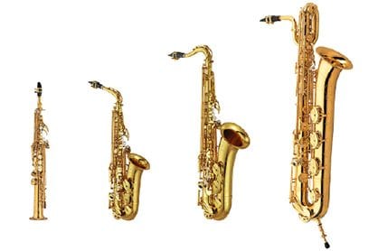 SONORITÉ AUTHENTIQUE DES 4 SAXOPHONES ACOUSTIQUES, 56 PRÉSÉLECTIONS - COUVRANT TOUS LES GENRES MUSICAUX